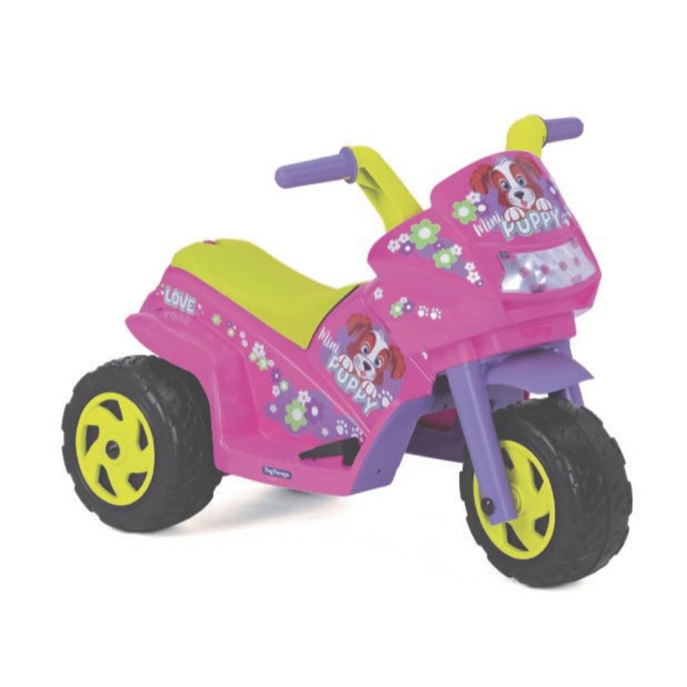 Peg Perego - Mini Puppy Ride On Toy - Pink