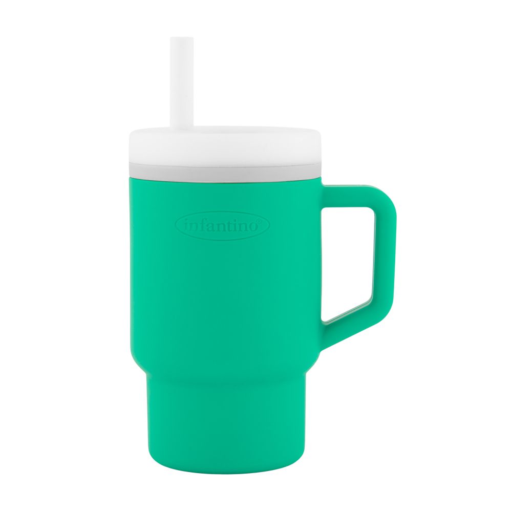 Infantino - My 1st Tumbler W/ Leak-Resistant Straw - Alpine Green