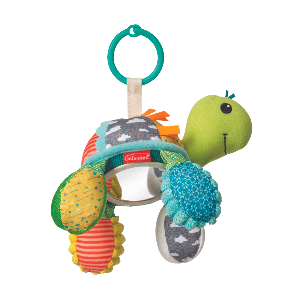 Infantino - Mirror Pal Rattle - Turtle