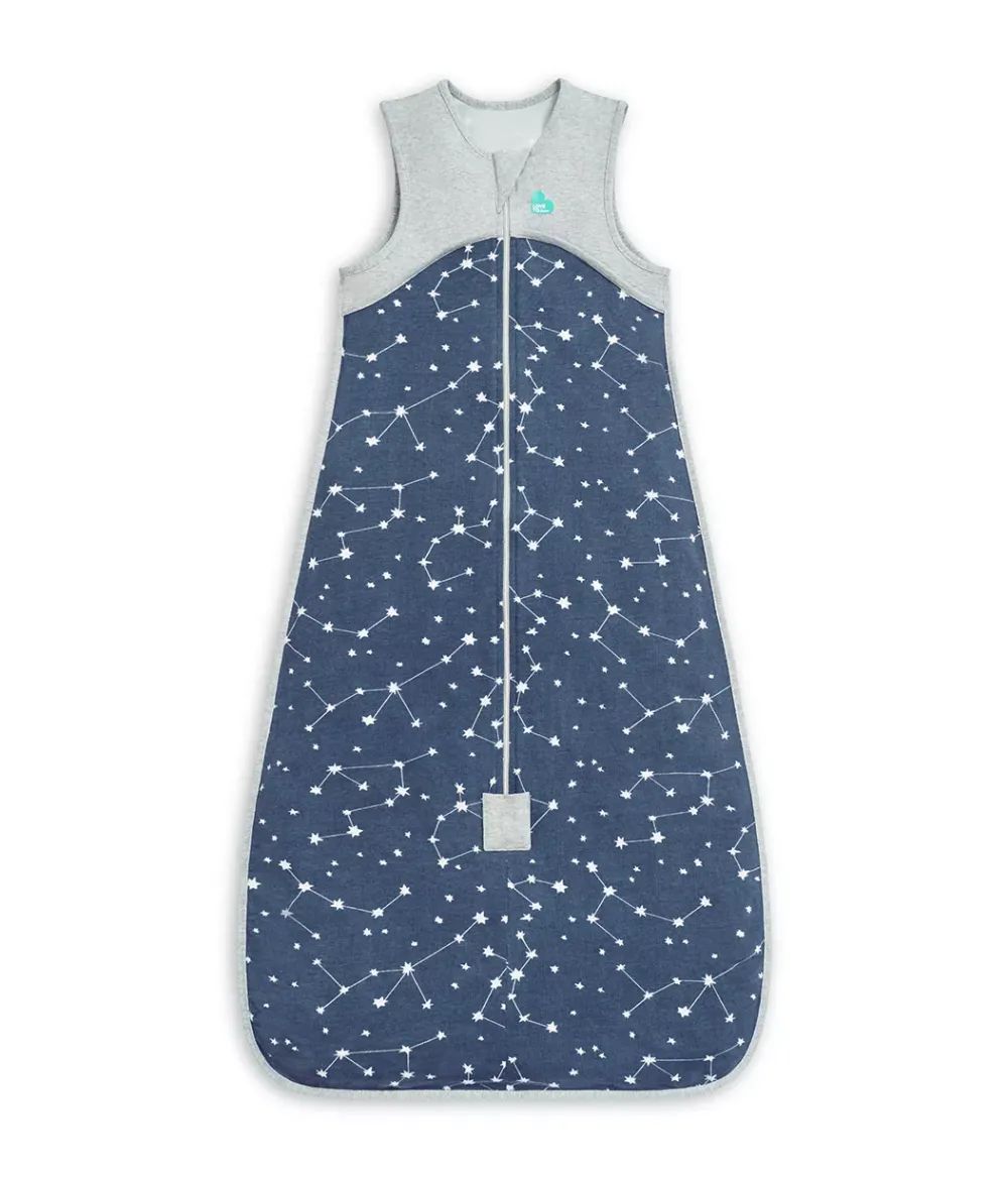 Love To Dream - Organic Cotton Baby Sleeping Bag - Denim - 18-36M