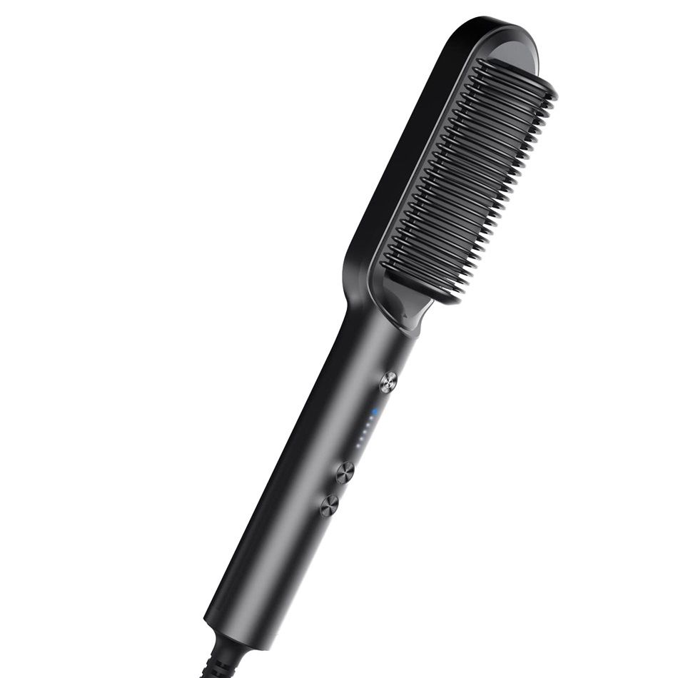 Tymo - Ring Hair Straightening Brush - Black