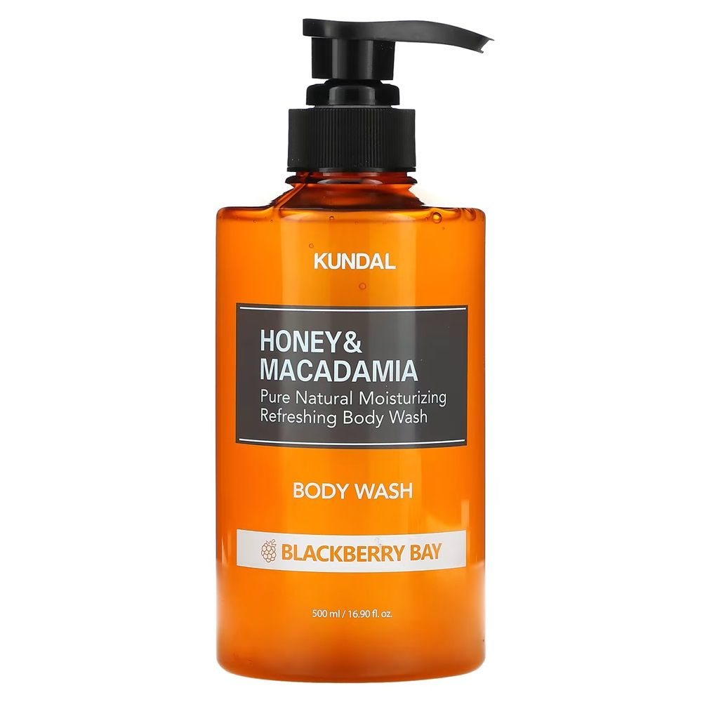 Kundal - Honey & Macadamia Body Wash 500ml - Blackberry Bay