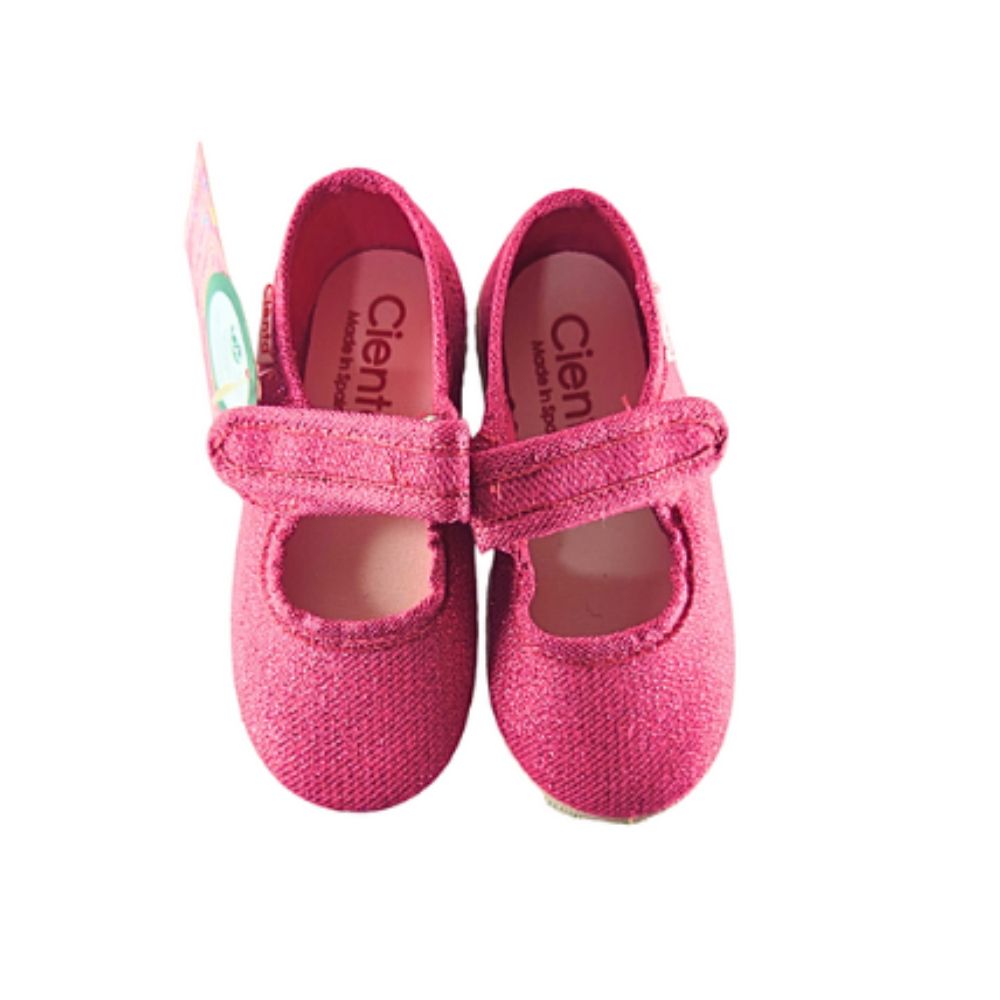 Pikkaboo - Ceinta Kids Comfort Shoes - Mercedes Loop & Strap - Fuchsia Shimmer