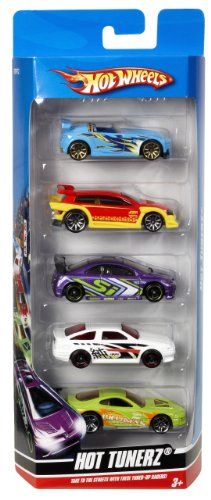 Hot Wheels Five-Car Set Assortment