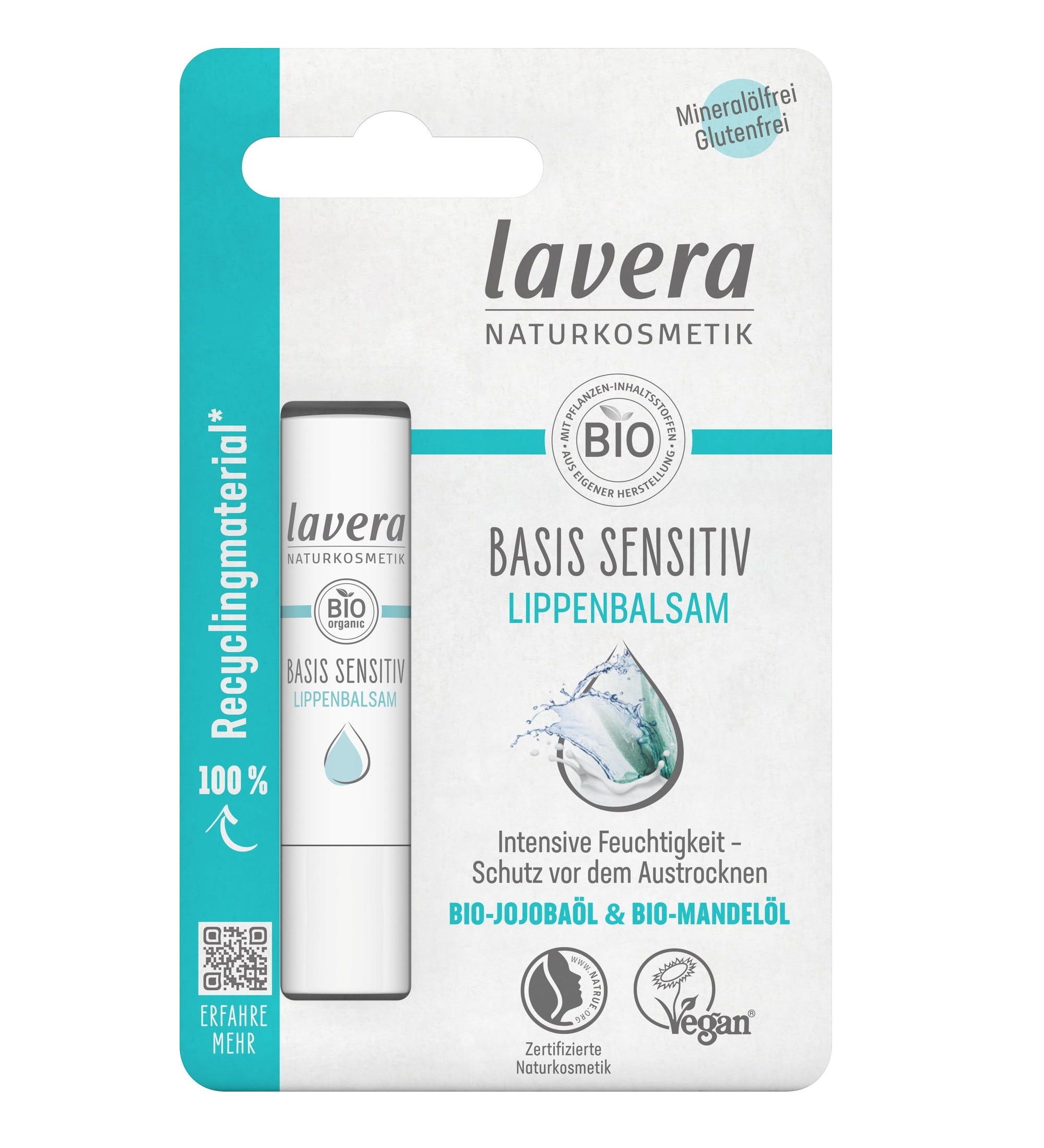 Lavera Basis Sensitive Lip Balm 4.5g