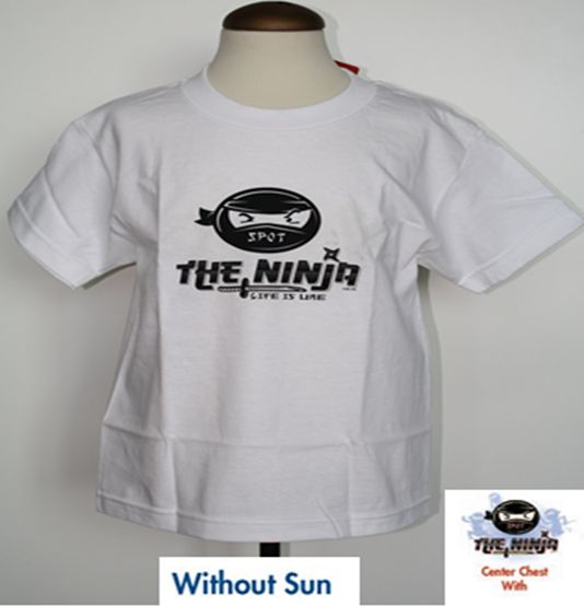 Spot the Ninja T-Shirt - White 