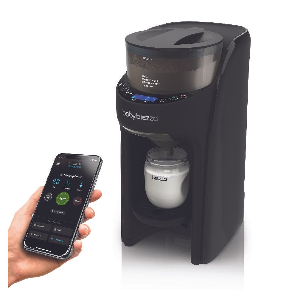 Baby Brezza - Formula Pro Advanced WIFI - Machine - Mobile App Connected - Black