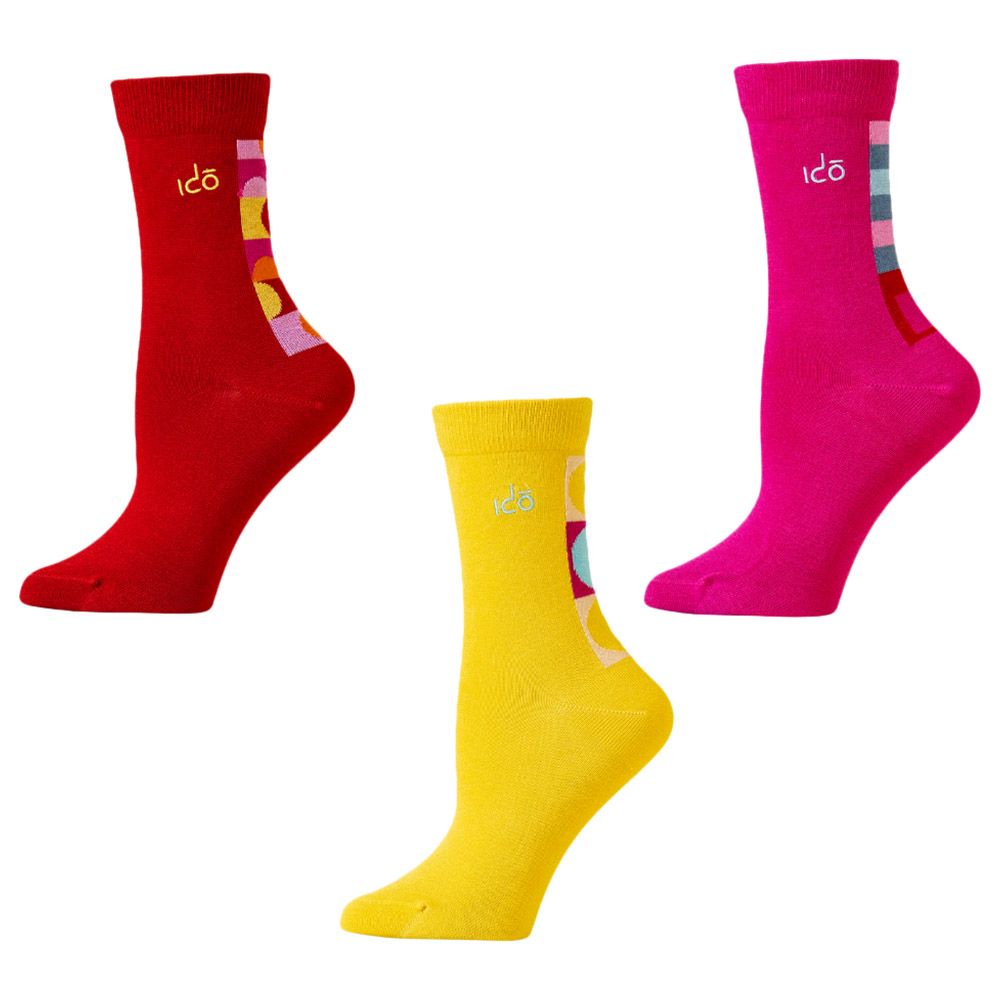 The Ido Movement - 3pc-Set - Bamboo Socks - Summer Of Love