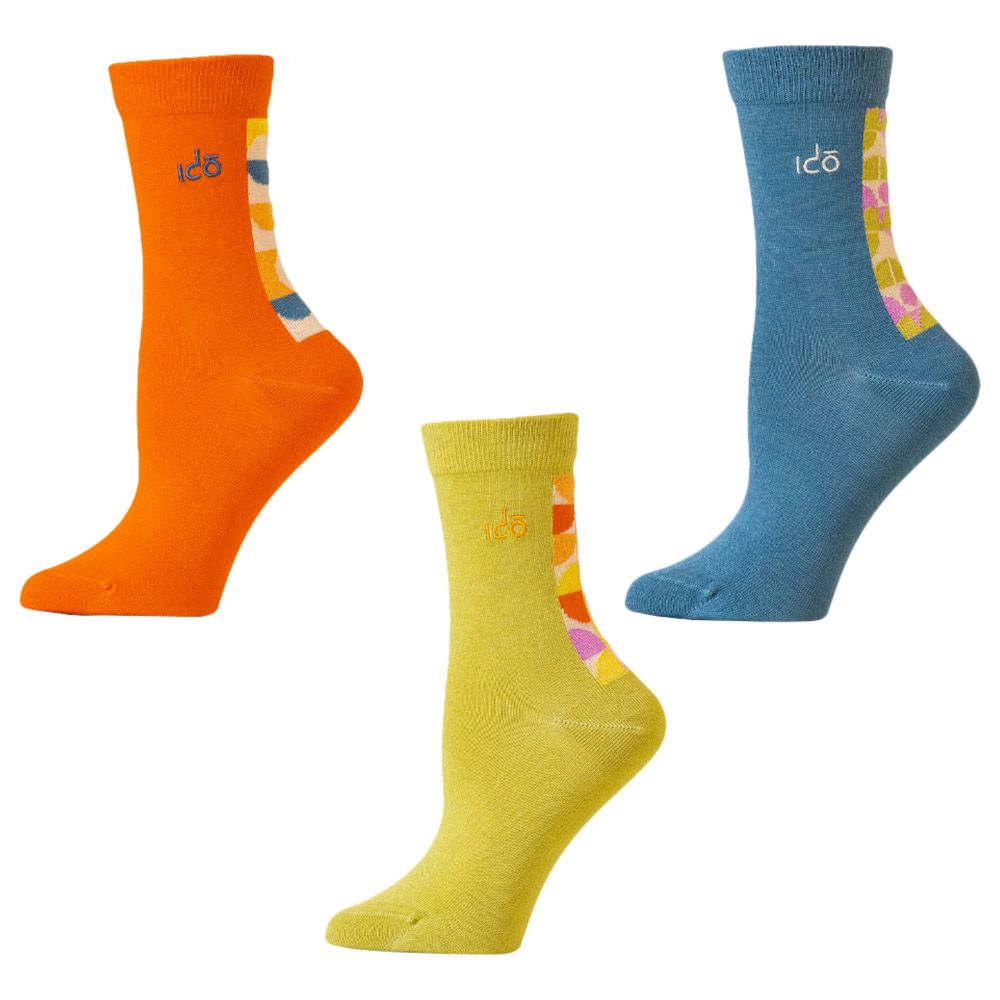 The Ido Movement - 3pc-Set - Bamboo Socks - Strawberry Milkshakes