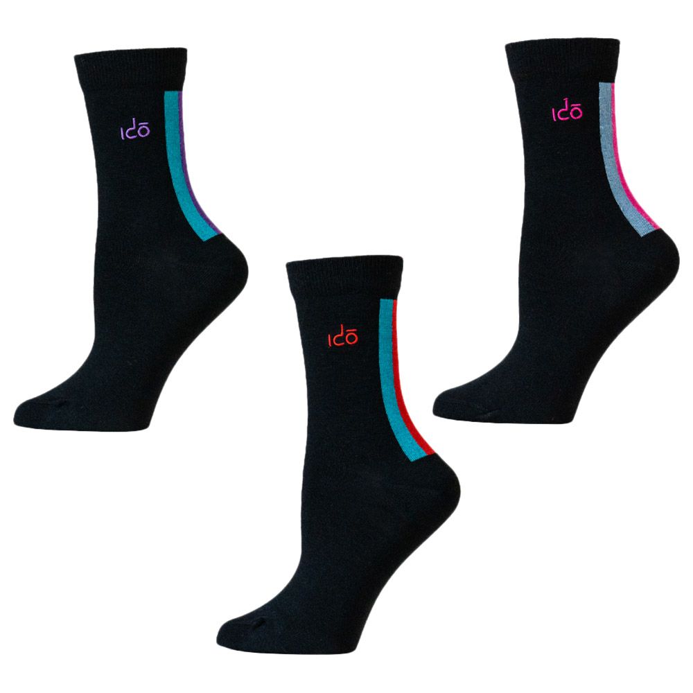 The Ido Movement - 3pc-Set - Bamboo Socks - The Black Box