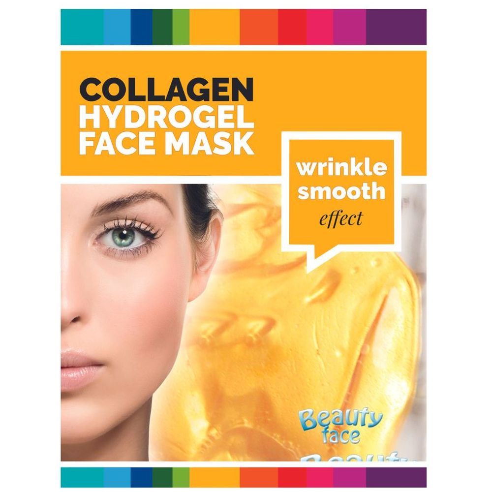 Beauty Face - Collagen Hydrogel Face Mask - Wrinkle Smooth Effect