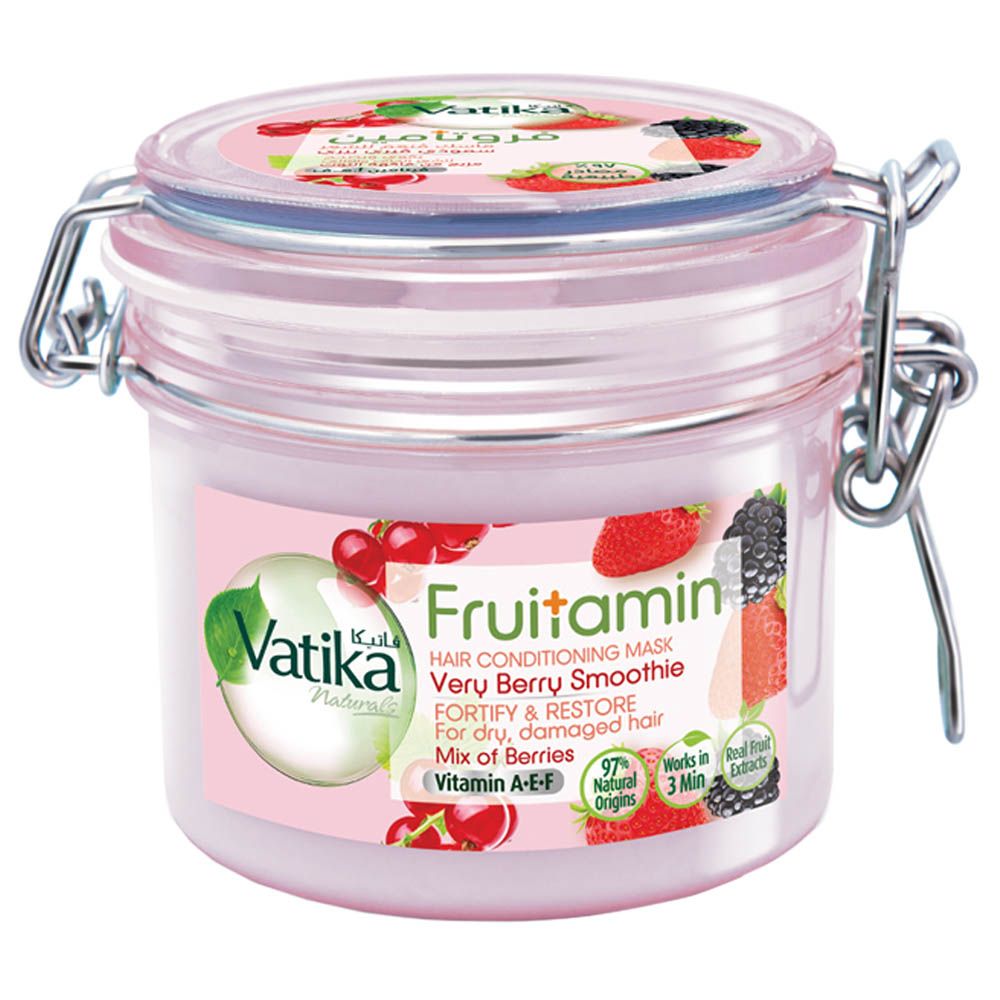 Vatika Naturals - Very Berry Smoothie Hair Conditioning Mask 350g