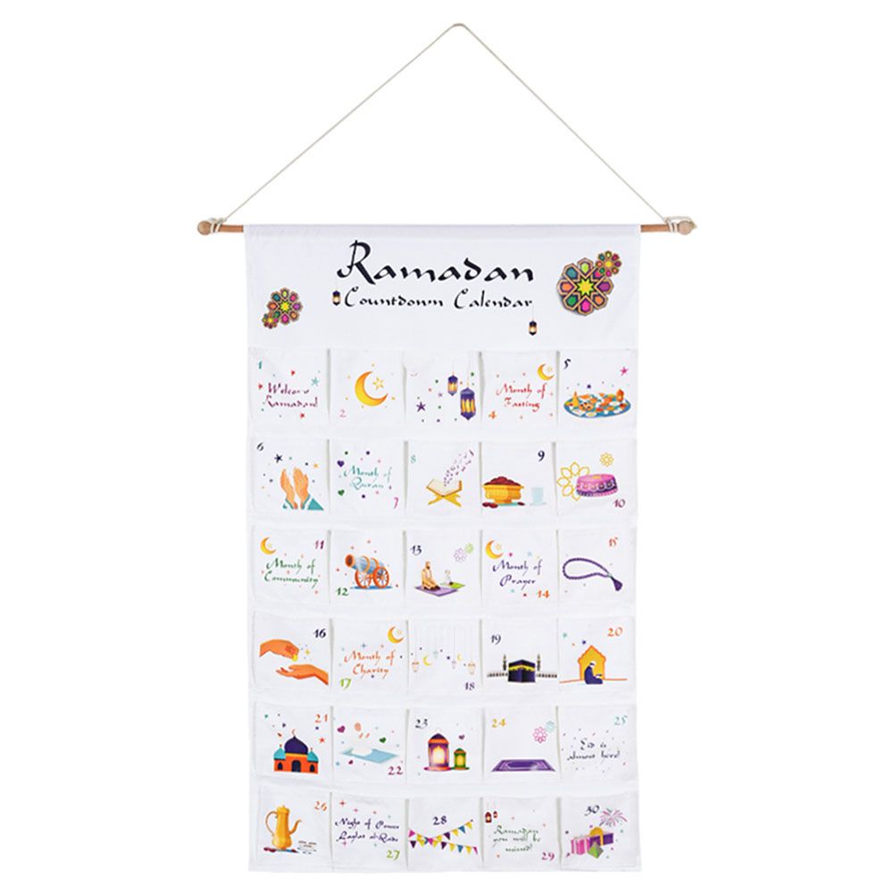 HilalFul - Ramadan Countdown Children's Calendar - Canvas