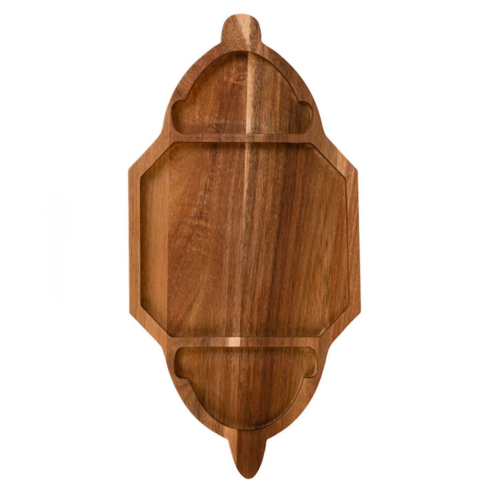 HilalFul - Premium Wooden Platter - Lantern