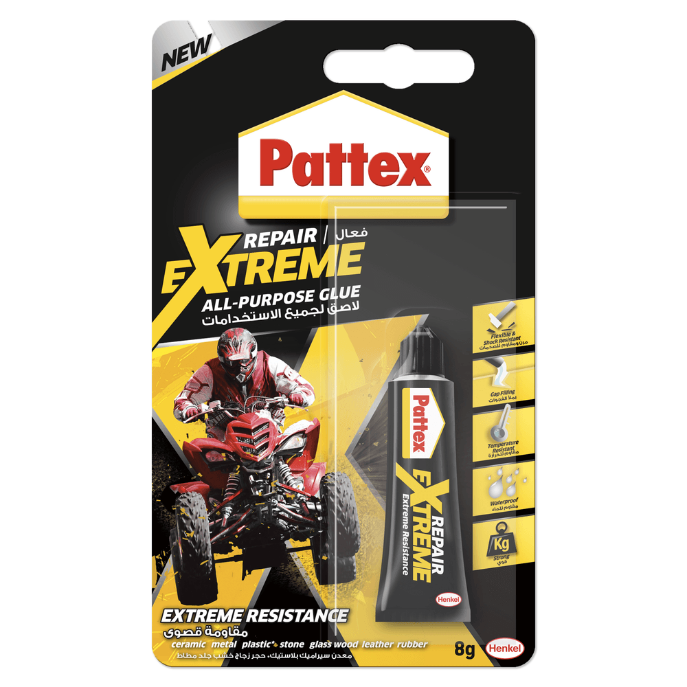 Pattex - Repair Extreme All-Purpose Glue - 8 g - Pack of 12