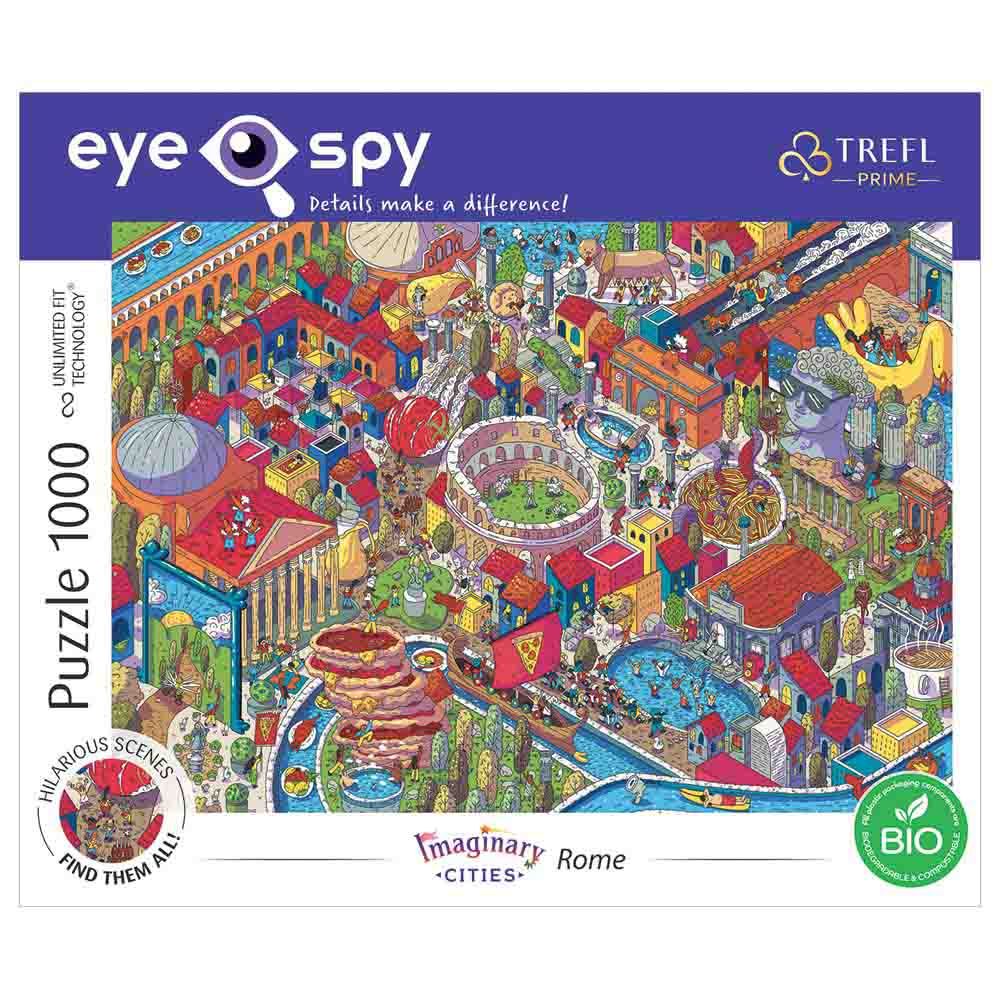 Trefl Puzzle - UFT Eye-Spy Rome & Italy Puzzle - 1000pcs