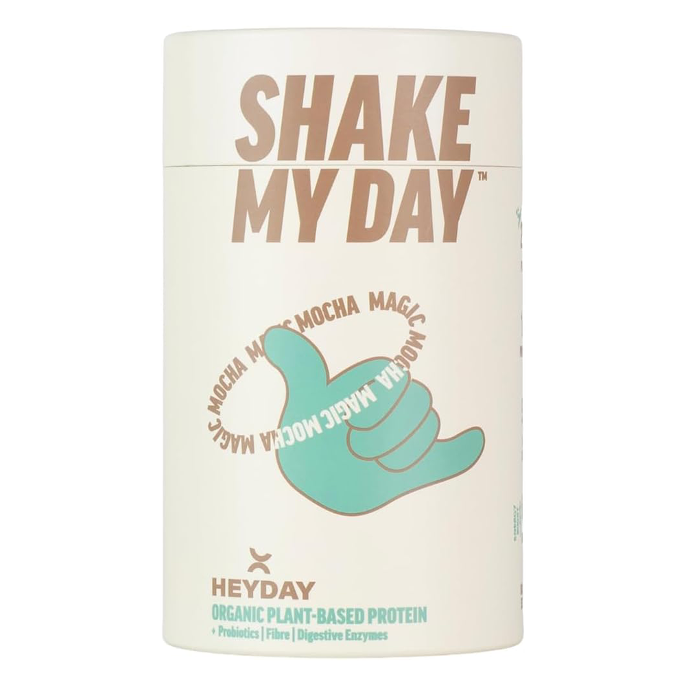 Heyday - Shake My Day Natural Plant-based Organic Protein Powder Mocha 480g