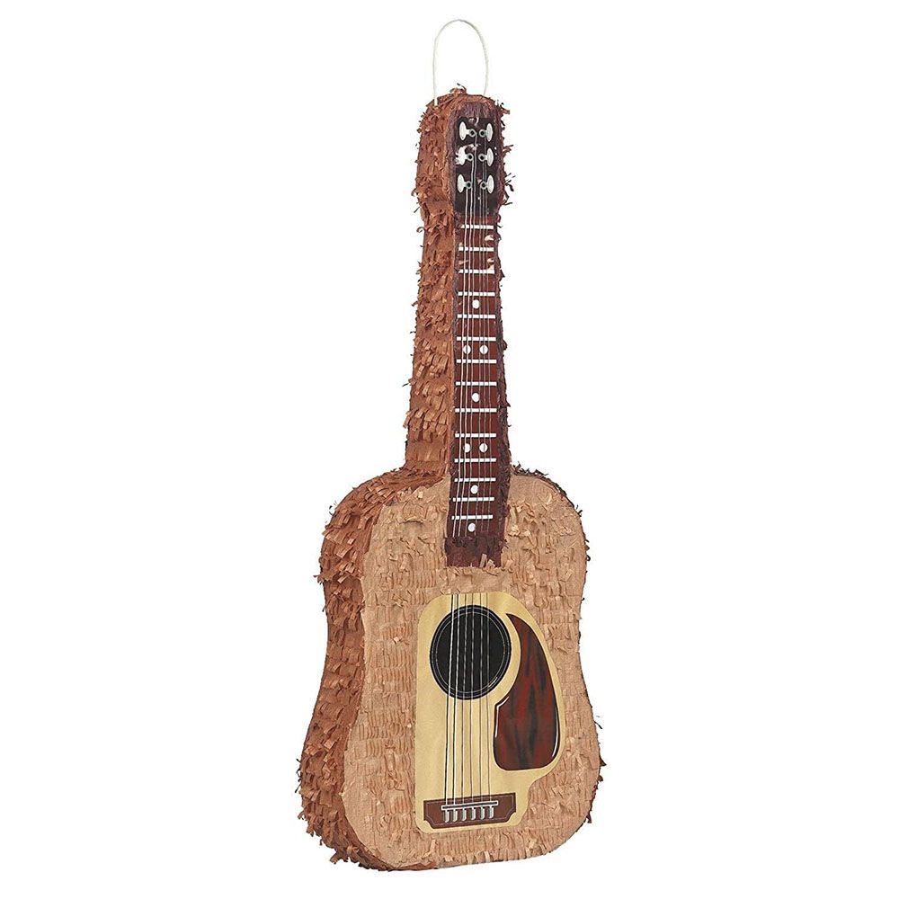 Unique - Guitar Pinata - Brown