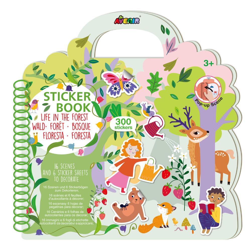 Avenir - Sticker Book - Life In The Forest