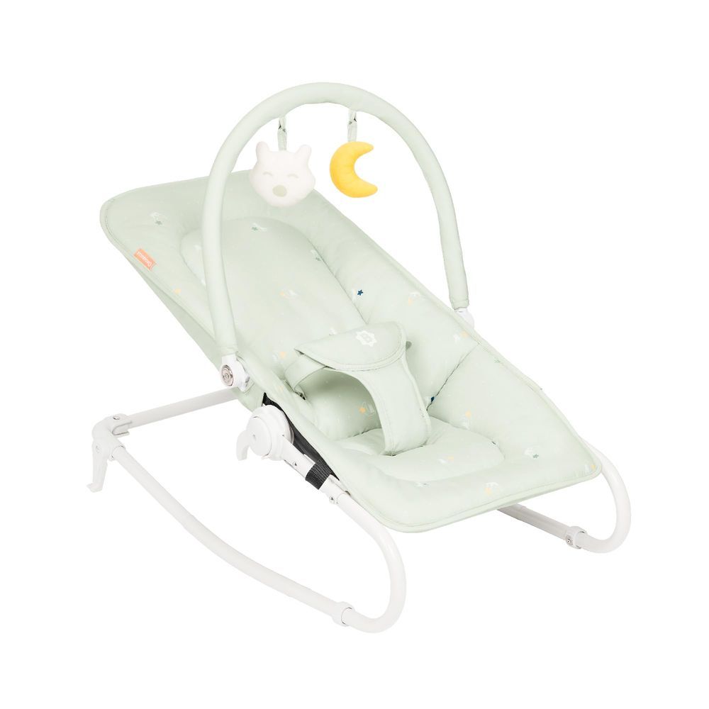 Babymoov - 2-in-1 Foldable Baby Bouncer And Rocker - Lichen