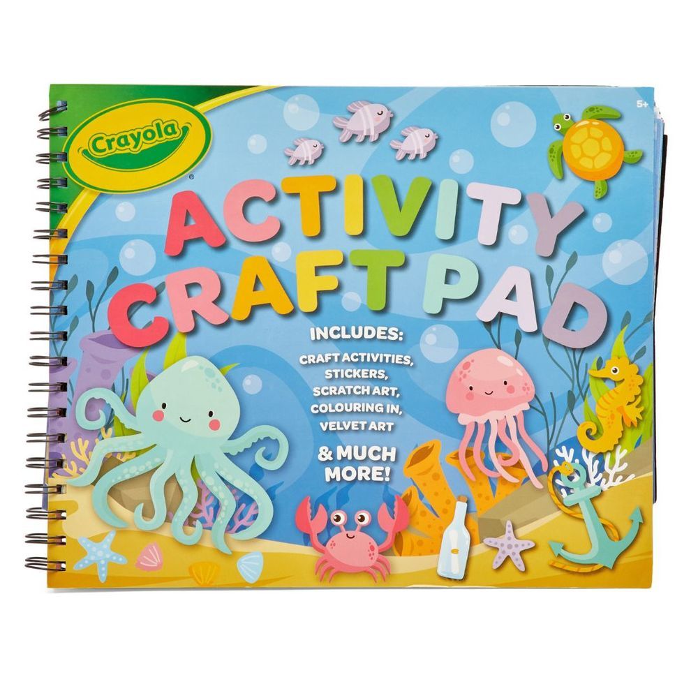 Crayola - Activity Scratch Art Coloring Pad