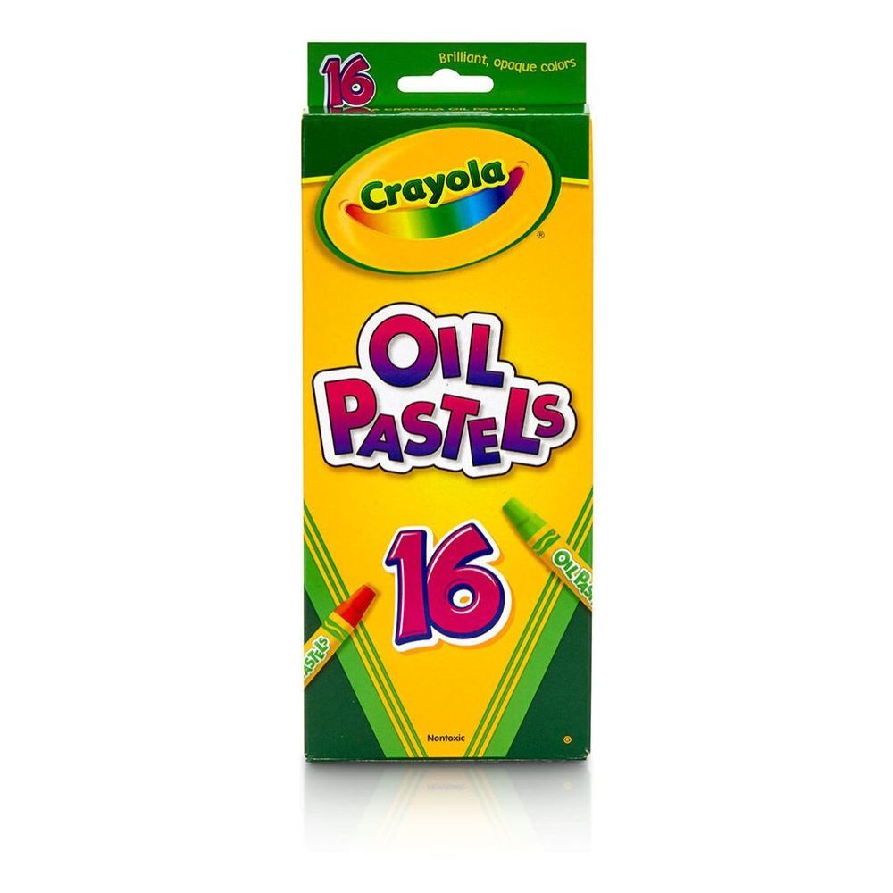 Crayola - Oil Pastels Colour Sticks - 16pcs