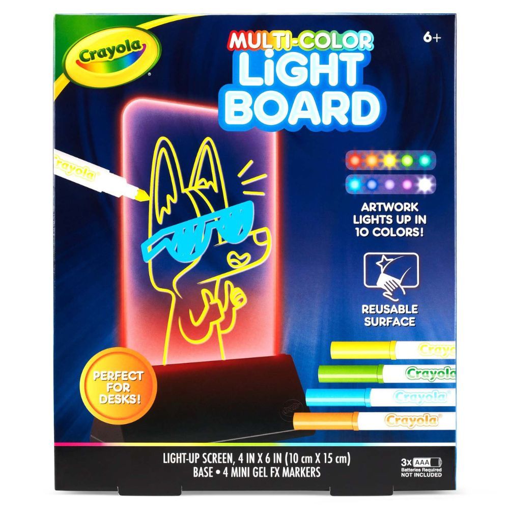 Crayola - Multi Color Light Board Art Kit