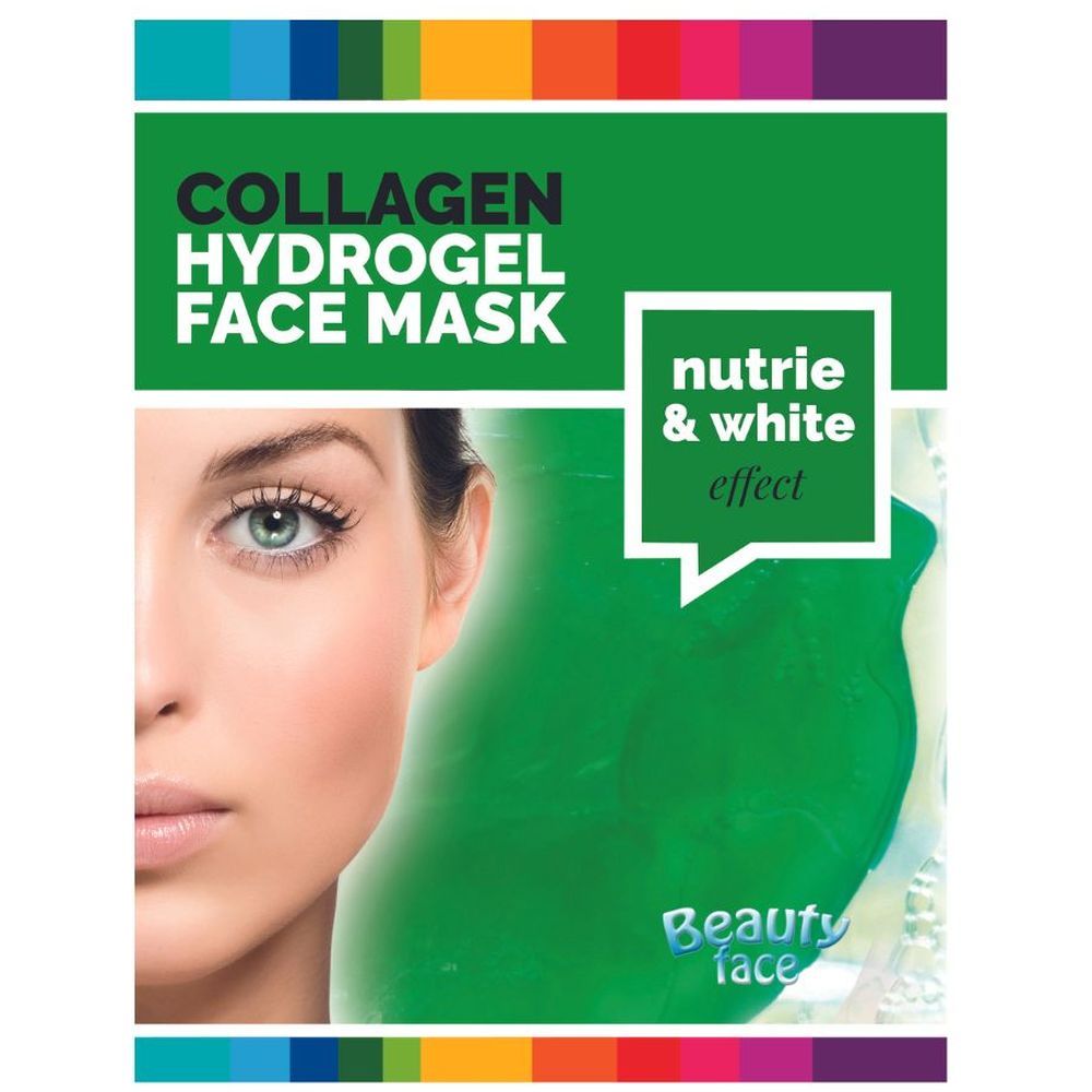 Beauty Face - Collagen Hydrogel Face Mask - Nutrie & White Effect