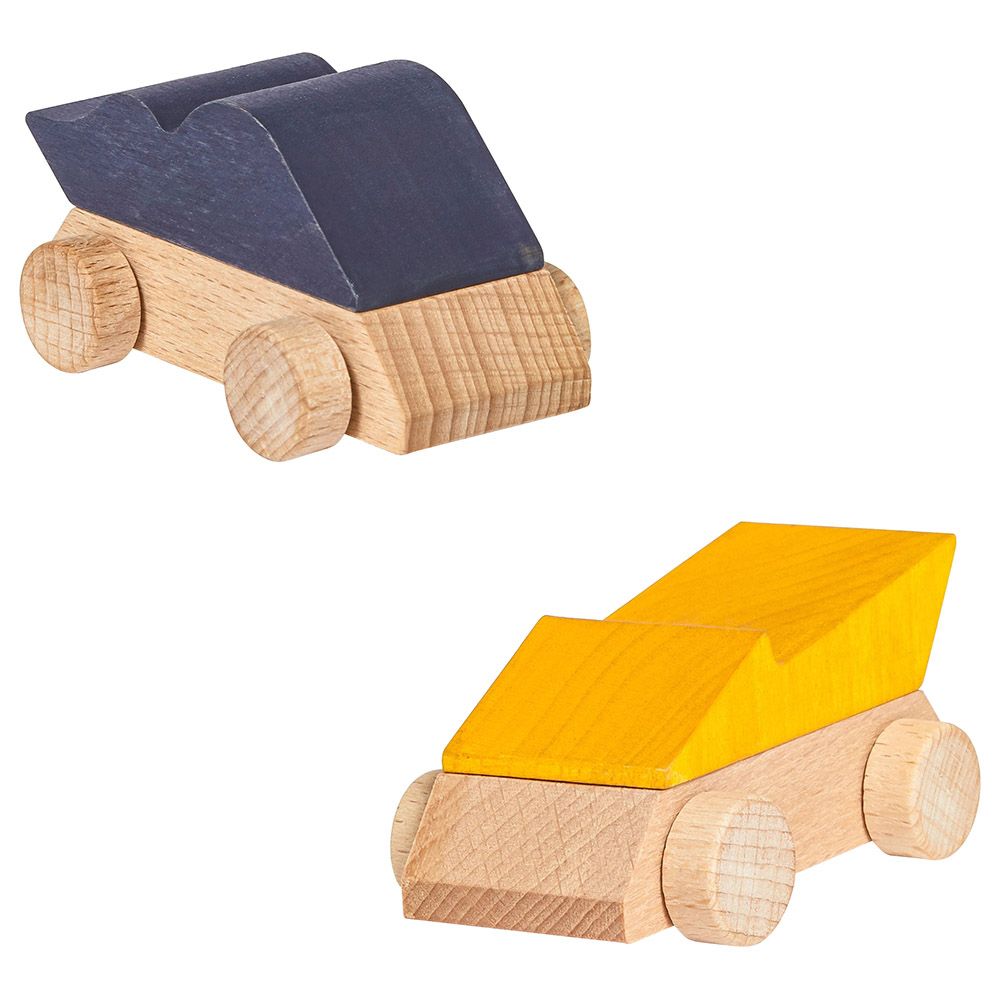 Lubulona - Wooden Supercars: Thunder And Lightning - 2pcs