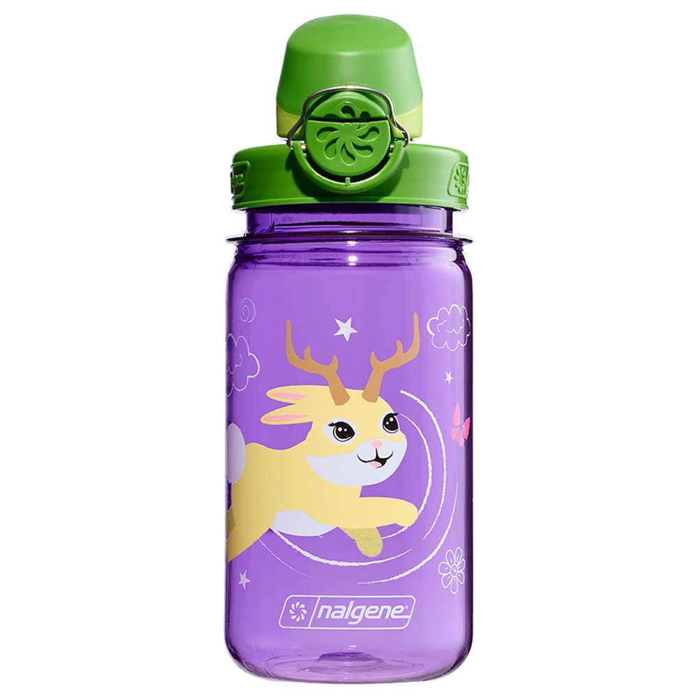 Nalgene - 'On The Fly' Tritan Bottle With Spout Cap - Purple Jackalope 350ml