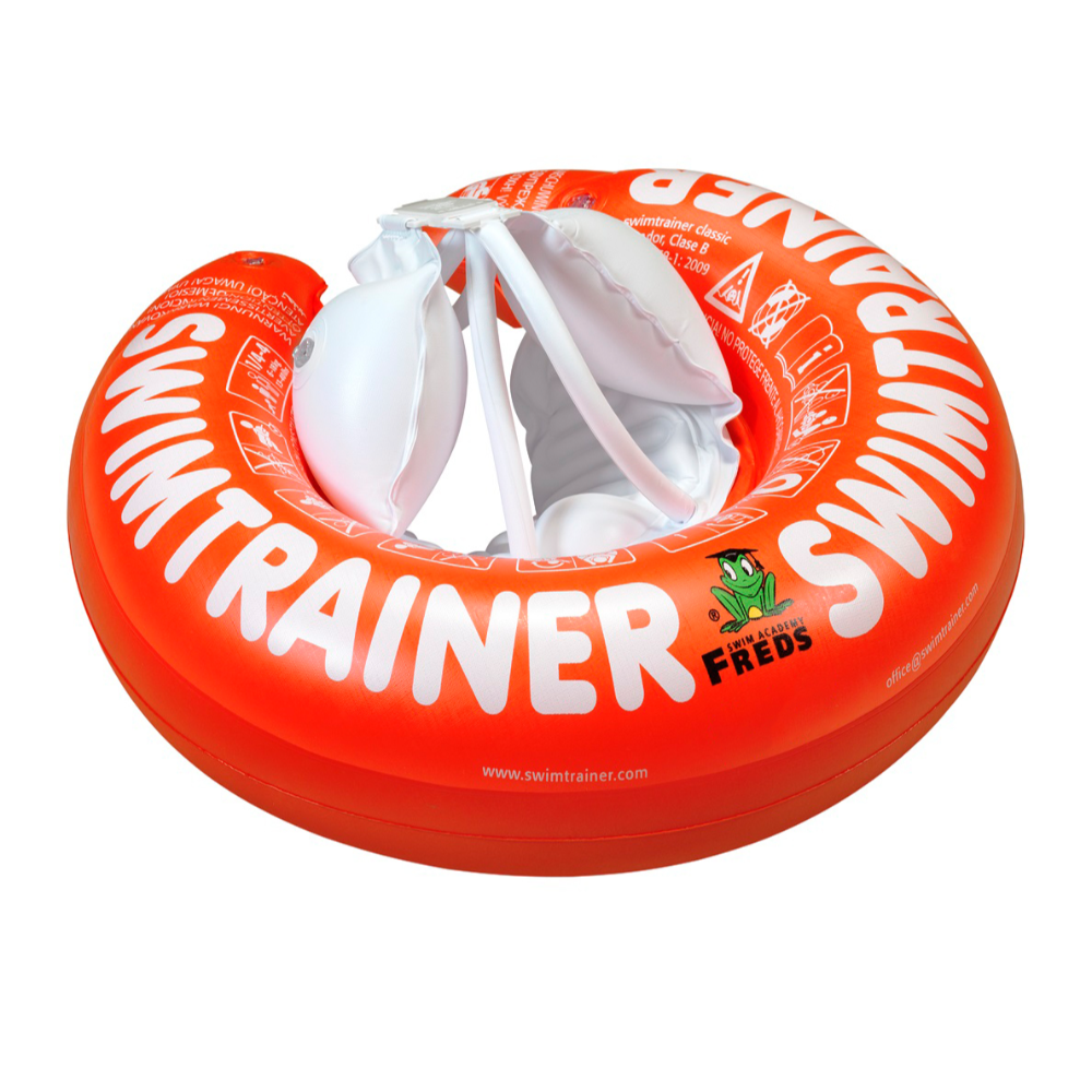 Freds Swim Academy - Swimtrainer Swim Tube - Red - 3-4Y