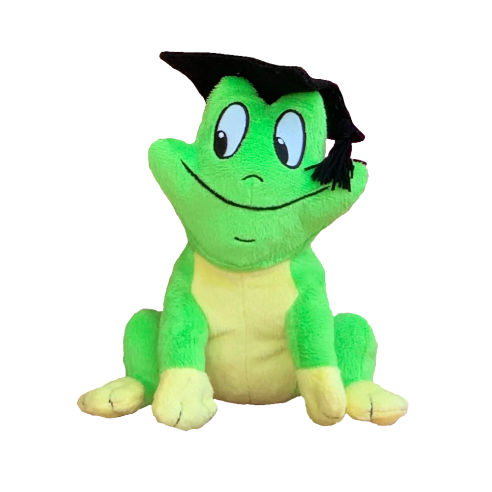 Freds Swim Academy - Freddy Plush Frog - Green - 20 cm