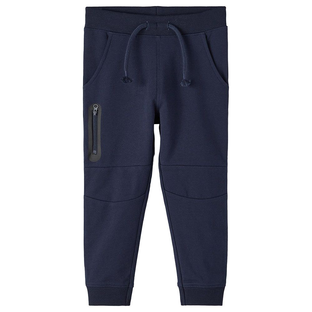 Name It - Boys Solid Joggers - Dark Sapphire