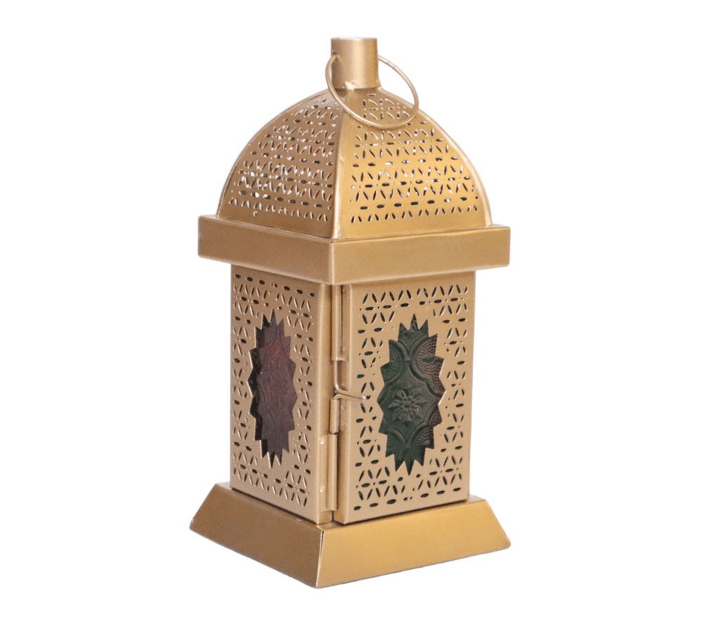 Homesmiths - Square Lantern - Gold