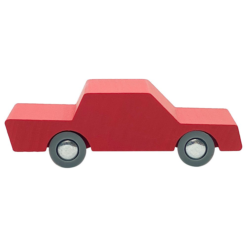 Waytoplay - Back And Forth Car - Rustic Red