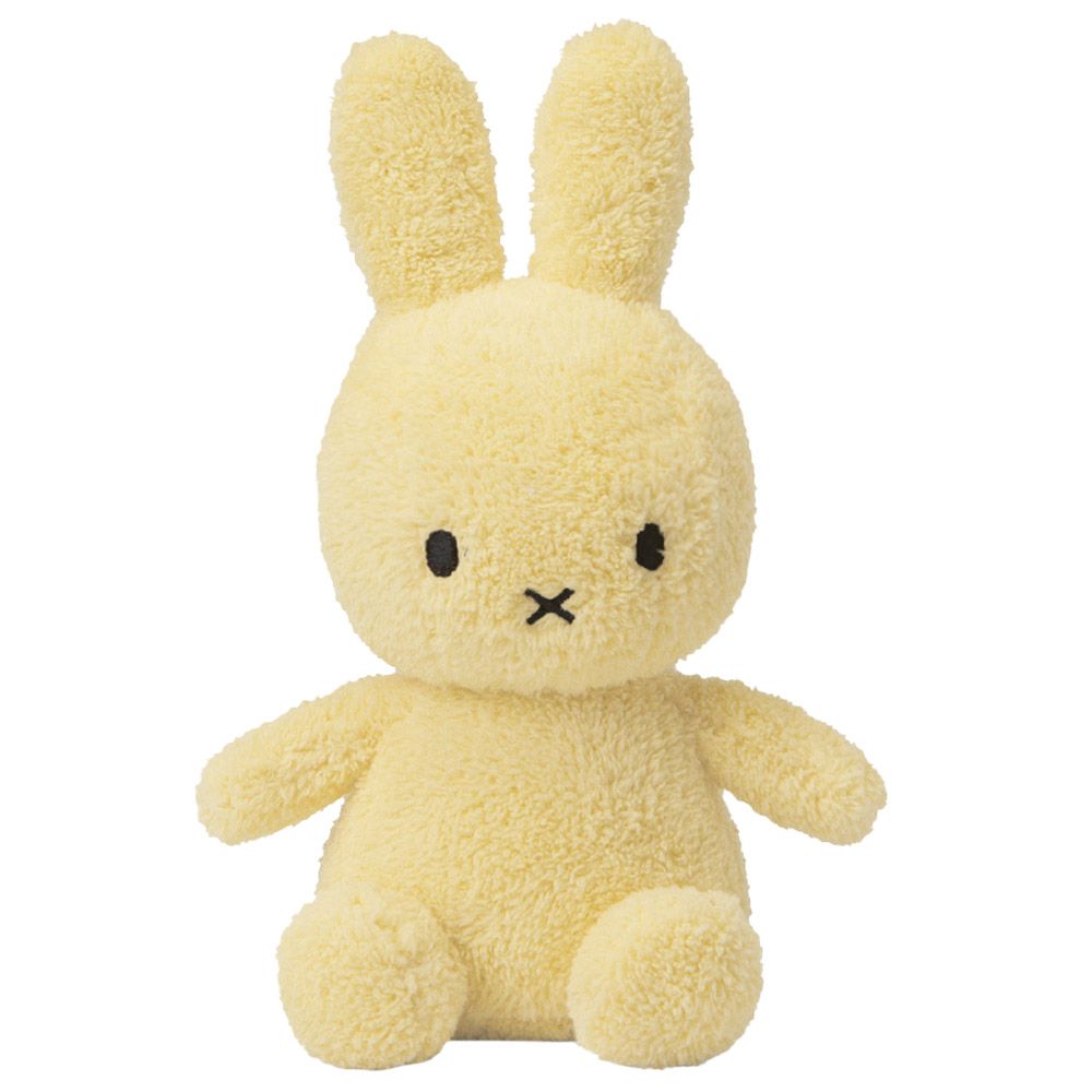 Bon Ton Toys - Miffy Sitting Terry Plush - Light Yellow - 23 cm