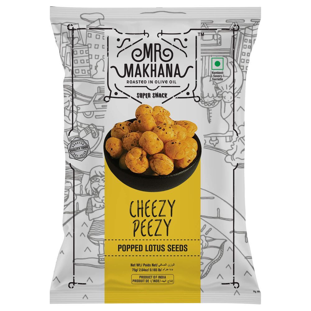 Mr Makhana - Cheezy Peezy 75g