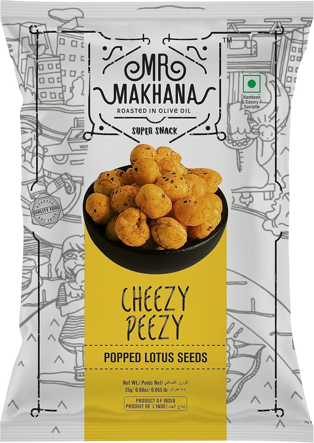 Mr Makhana - Cheezy Peezy 25g