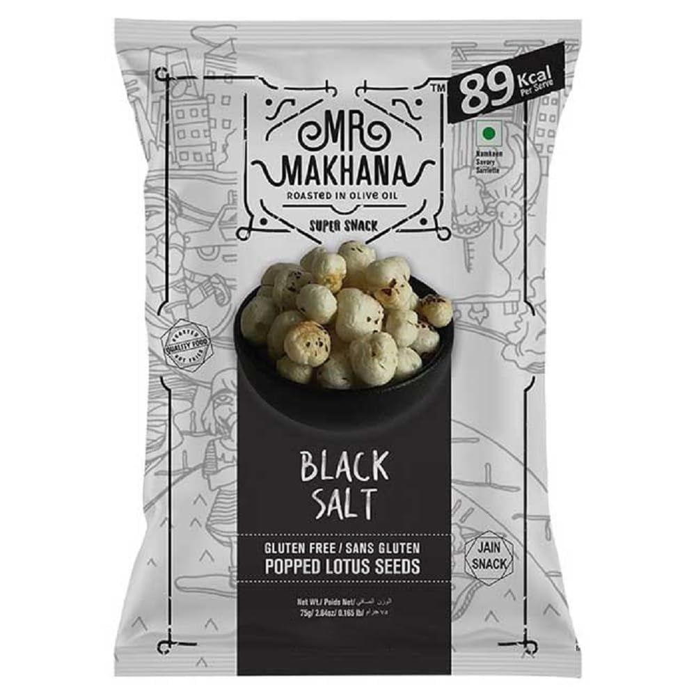 Mr Makhana - Black Salt 75g