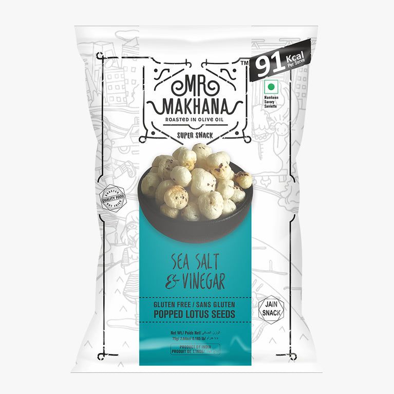 Mr Makhana - Sea Salt & Vinegar 75g