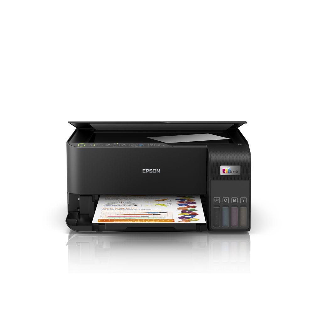 Epson - EcoTank L3550 High-speed A4 Coloured 3-in-1 Printer W/ Wi-Fi Direct & Smart App