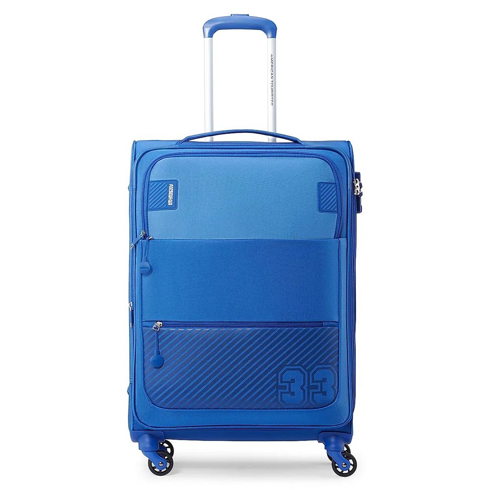 American Tourister - Majoris Spinner Soft Cabin Luggage Trolly Bag - 70cm - Blue