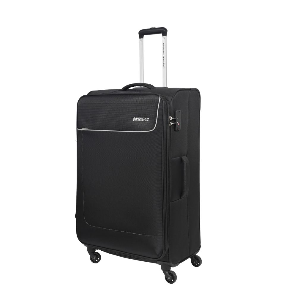 American Tourister - Jamaica Soft Trolly Luggage Bag - 69cm - Black