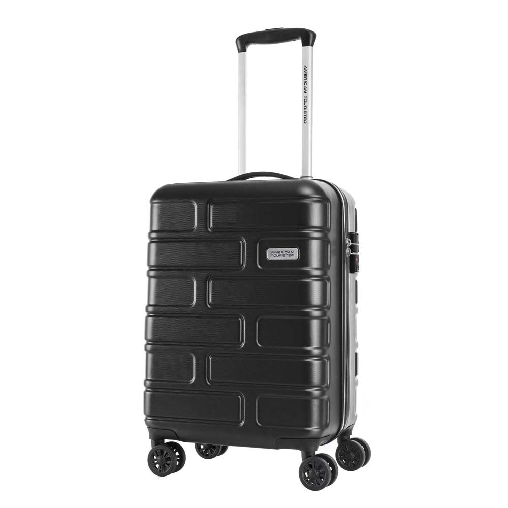 American Tourister - Bricklane Luggage Trolly Bag Spinner - 55 cm - Jet Black