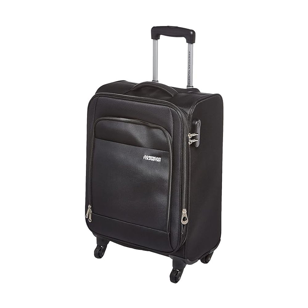 American Tourister - Holiday Spinner Soft Luggage Trolly Bag - 68cm - Black