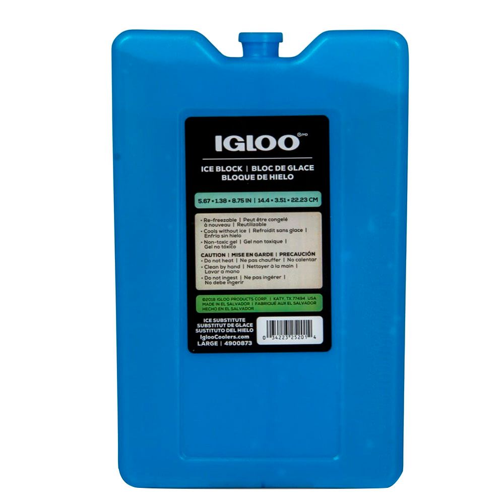 Igloo - Maxcold Ice Large Freeze Block - Blue