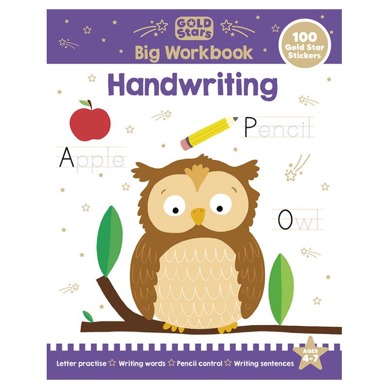 Gold Stars Vol. 2 - Handwriting Big Workbook