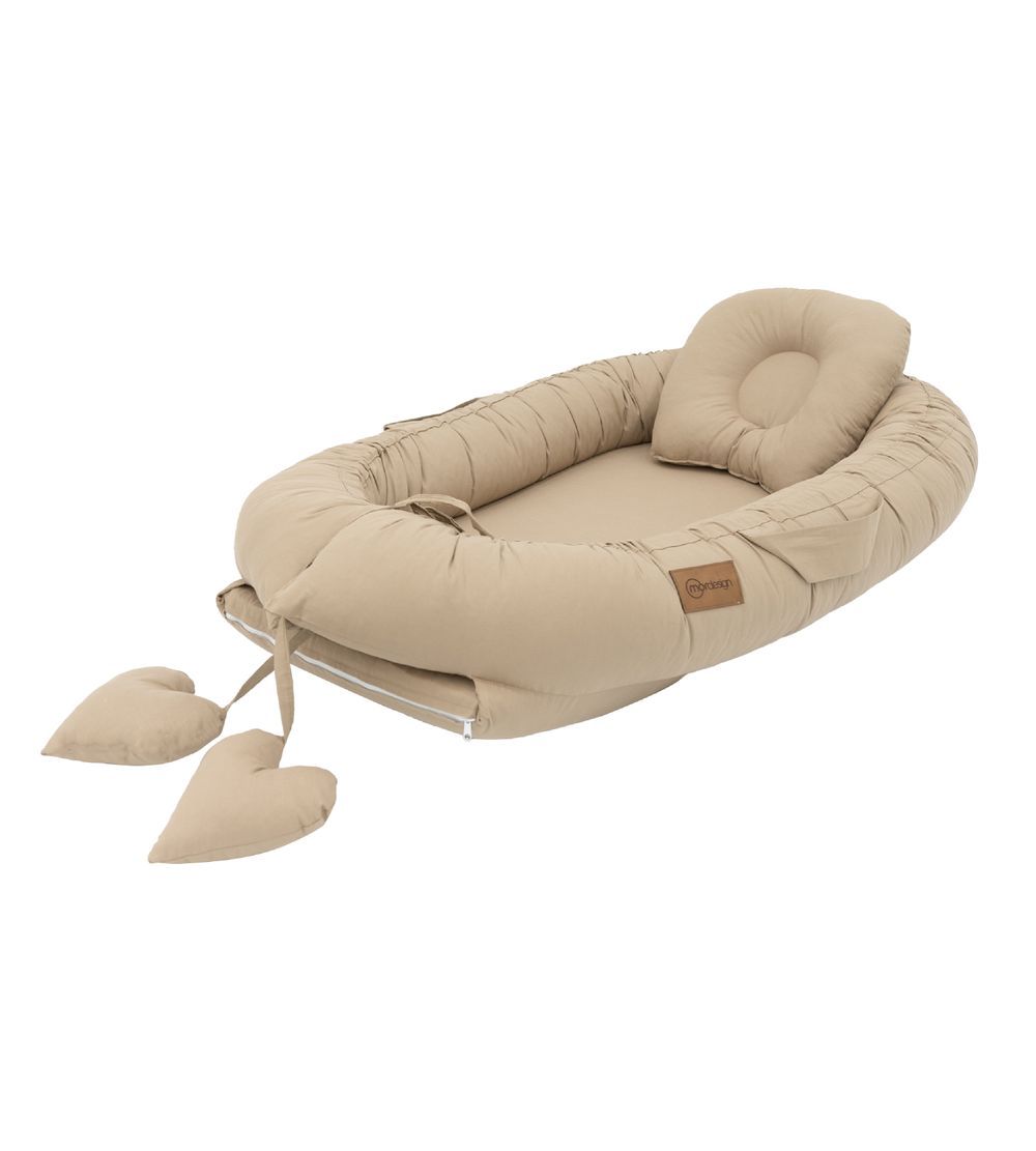 Bibena Nova - Portable Babynest - Cappuccino