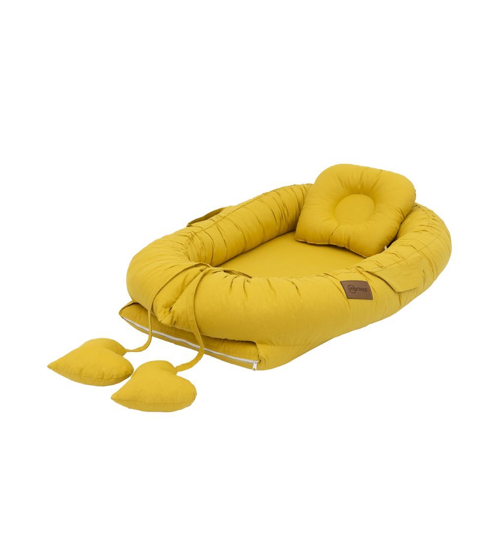 Bibena Nova - Portable Babynest - Mustard