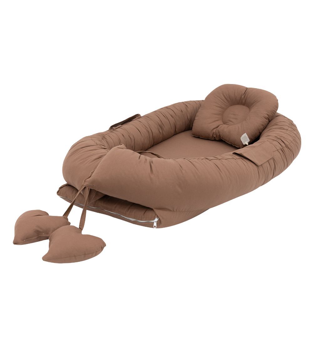 Bibena Nova - Portable Babynest - Deep Brown